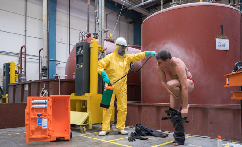 PREVOR décontamination de l’Homme