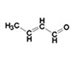 Molecular formule of crotonaldehyde