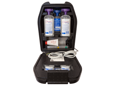 Hexafluorine solution - wall mounted station