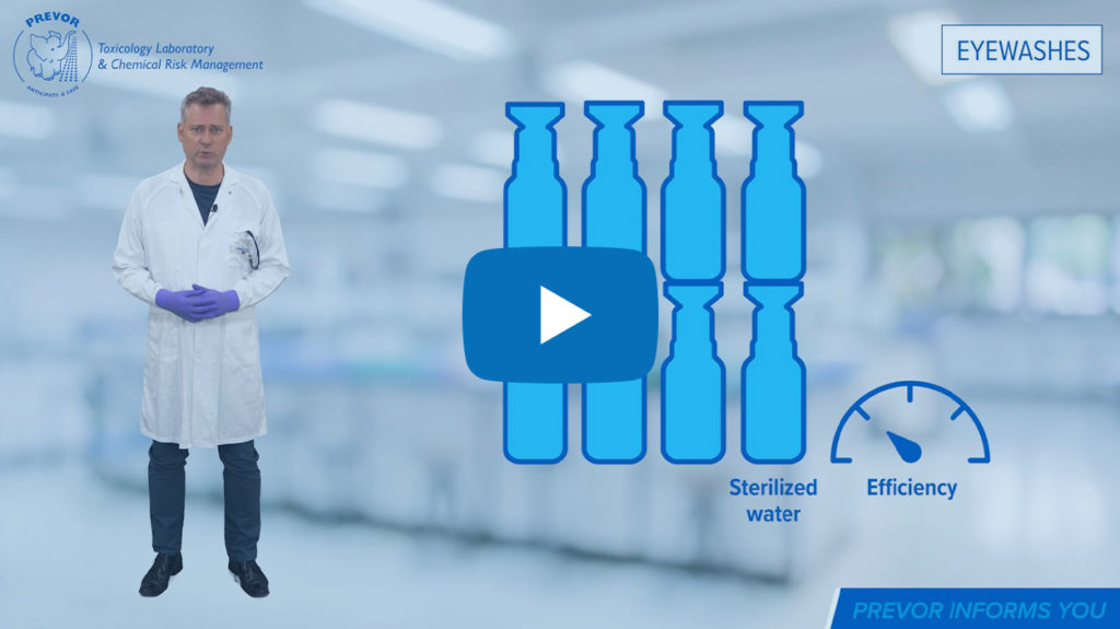 PREVOR: eyewash solutions
