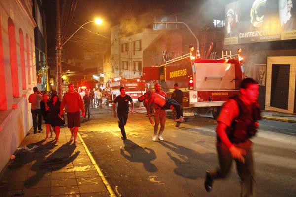 Nightclub Feuer Brazilien