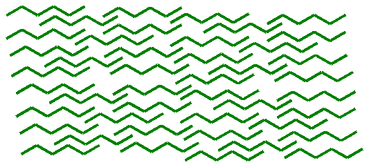 El proceso de la molécula de grasa disolvente de hexano